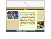 Tablet Screenshot of hamed-intl.com